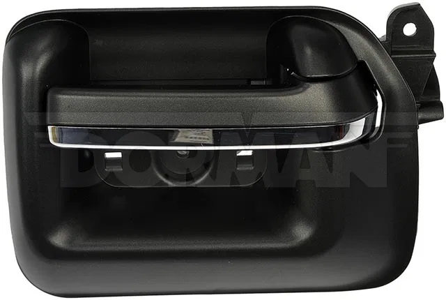 97970 – DORMAN Interior Door Handle, OE Replacement Black Plastic With Chrome Insert Single Boxed